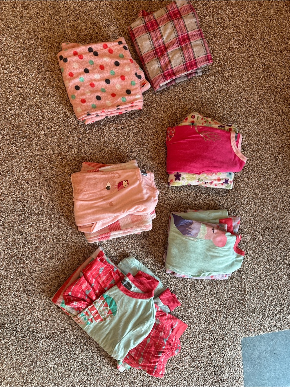 Eddie Bauer girls Pajama lot